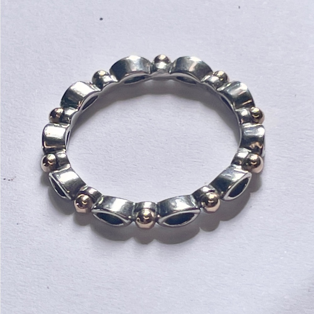 Pandora Always and Forever 14k 925 Ring - Picture 2 of 9